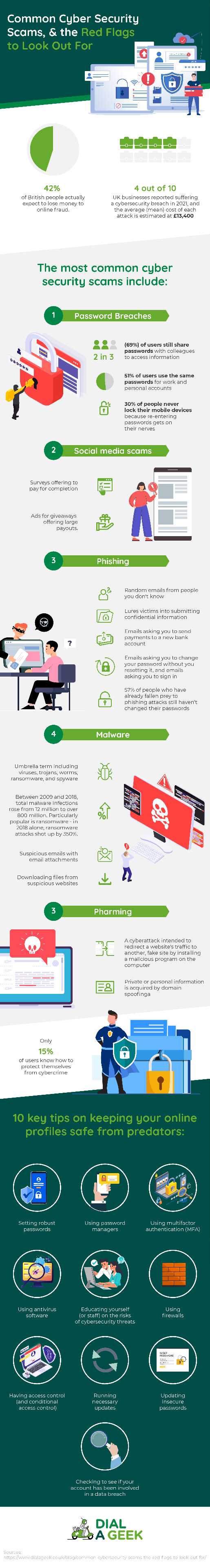 Common Cyber Security Scam & the Red Flags to Look Out for