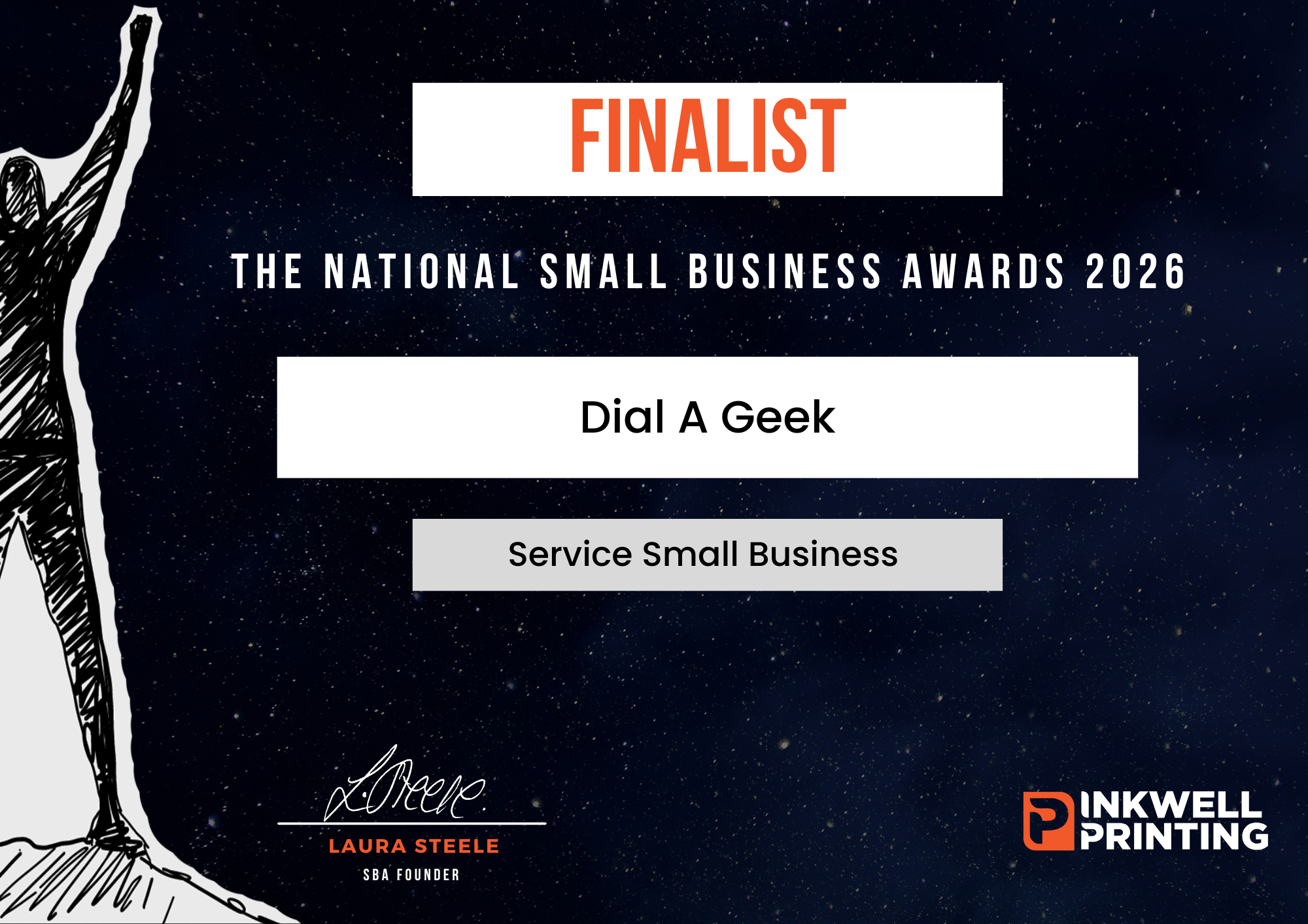 National Small Business Awards- Service Small Business DialAGeek
