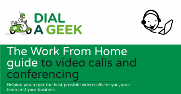 The cover for our work from home guide to video calls and conferencing